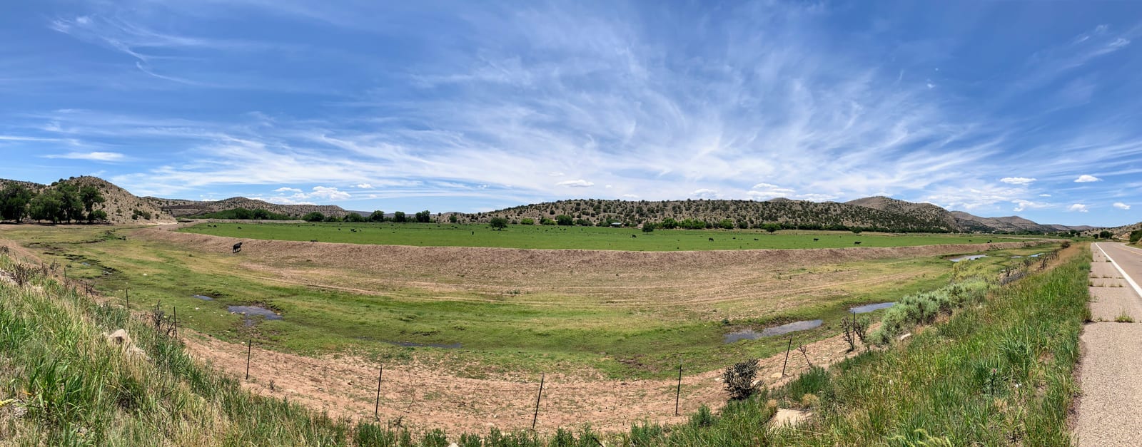 Southern New Mexico near the Rio Grande.